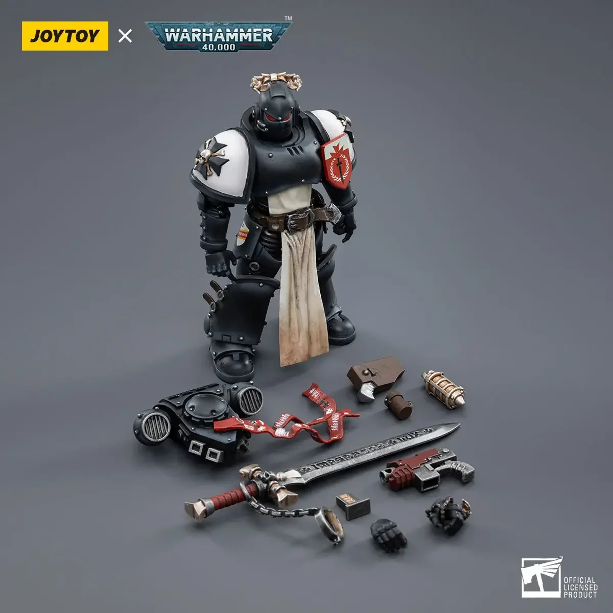 

JOYTOY Warhammer 40K Action Figure Black Templars The Emperors Champion Rolantus Anime Action Figure Model Toys Gifts In Stock