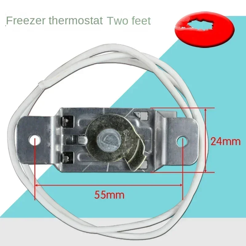 Termostato para refrigerador, sonda de 2 pines, 65cm, WPF28C