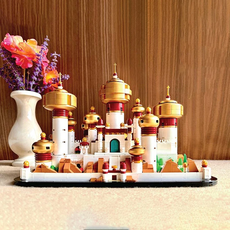 絶妙な新製品 MOC ブロックモデル 神灯 アグラバ ミニ宮殿 テクノロジー モジュール式 子供のおもちゃ DIY 組み立てセット