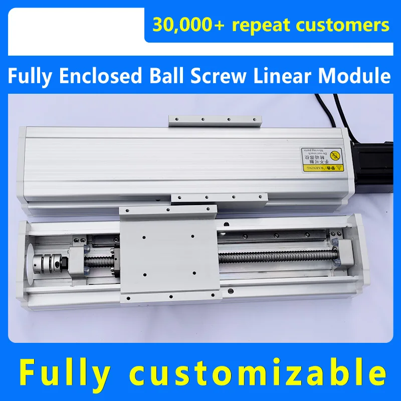 150 Wide Screw Module Lift Stepper Motor Screw Slide Table Heavy Duty Slide Table CNC Module Guide Rail Precision XY Customized