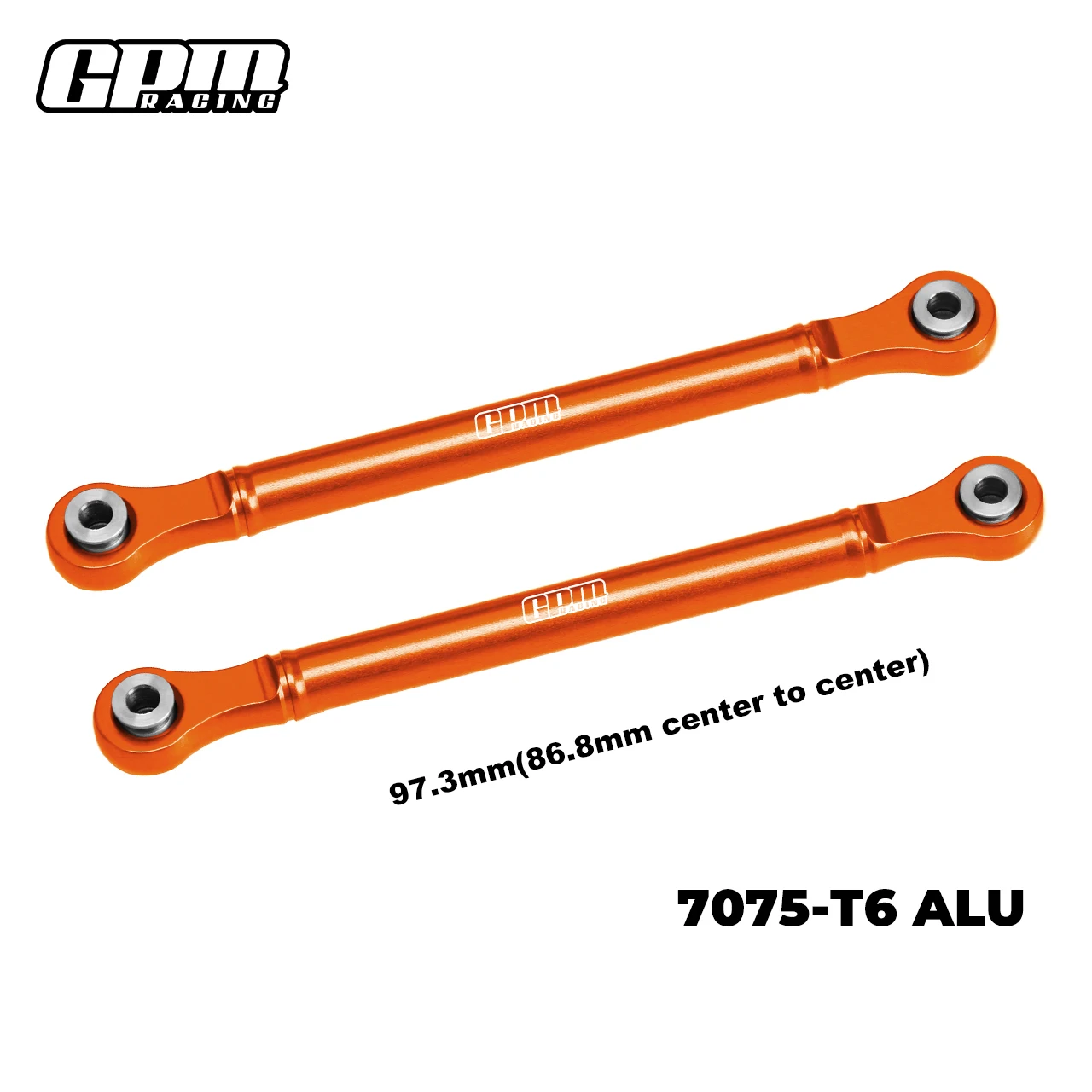 GPM 7075 Alloy Front Steering Toe Links for TRAXXAS 1/8 JATO 4X4 VXL 9027 - Upgrade Racing Car Parts