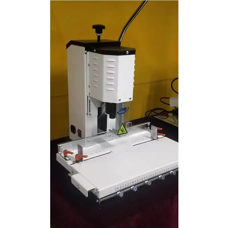 Office Use Desktop Electric Paper Hole Punch Punching Machine
