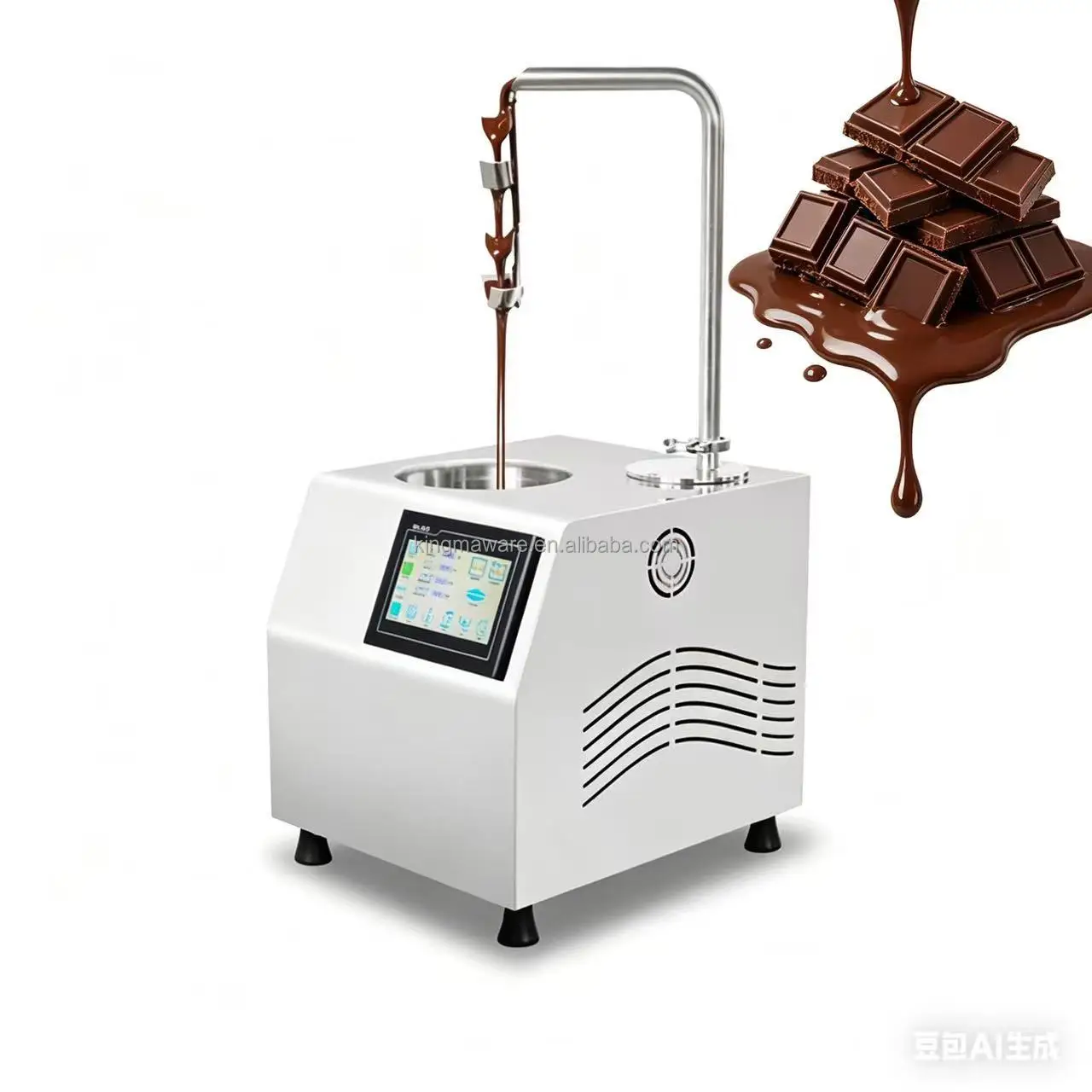 110V 240V Beverage Warmer Dispenser Machine 5.5L Hot Chocolate Maker 1Kw