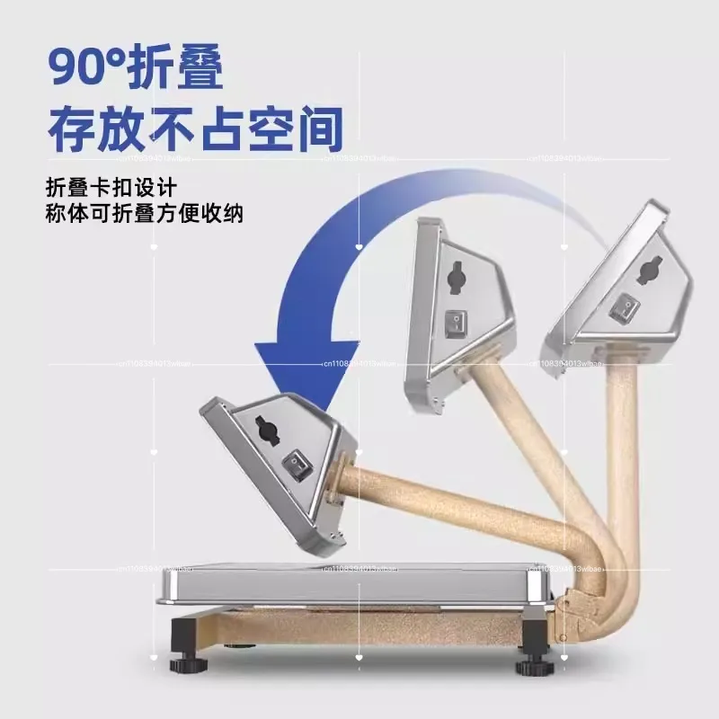 Suitable for Commercial Table Scale Electronic Scale 60kg Household Weighing Gram Scale Vegetable Stall Charging Electronic