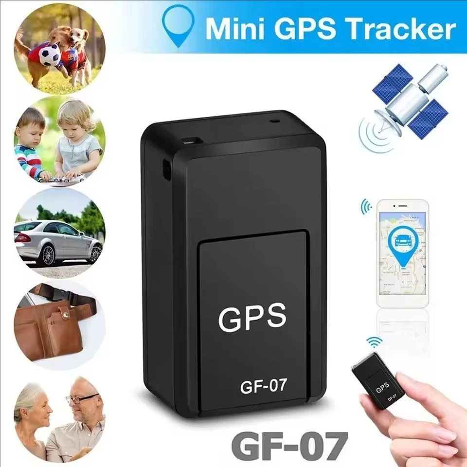 GF07 Mini Car Magnetic GPS Tracker Real Time Tracking Locator Device Magnetic GPS Tracker Real-time Vehicle Locator Pet Tracker