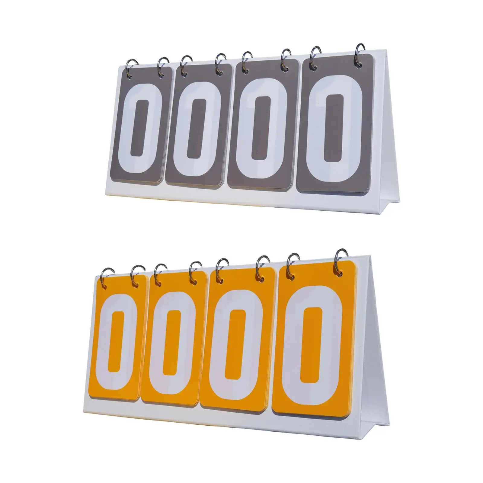 Sports Scoreboard Flip Score Board Waterproof Scorekeeper Multipurpose Tabletop