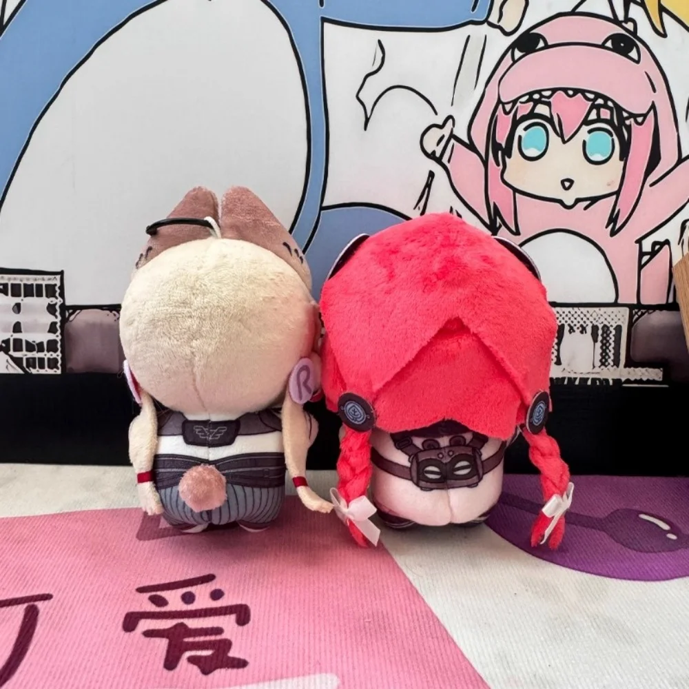 Plüschspiel ZZZ Zenless Zone Zero Alice Thymefield Ukinami Yuzuha 10 cm Puppenspielzeug Plüsch-Schlüsselanhänger Anhänger Cosplay