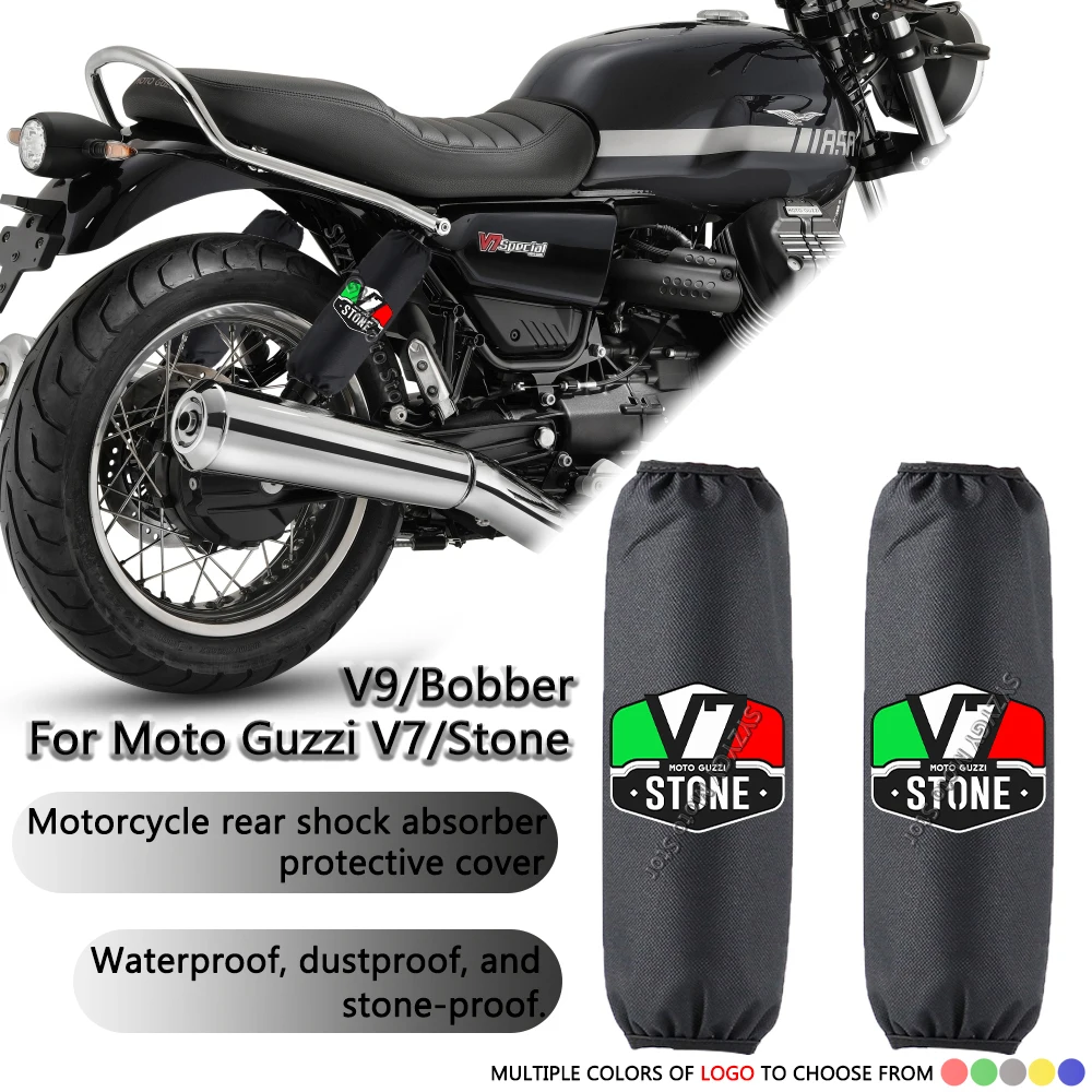 

For MOTO GUZZI V7 V9 Motorcycle shock absorber waterproof and dustproof protective cover Shock absorber protective cover