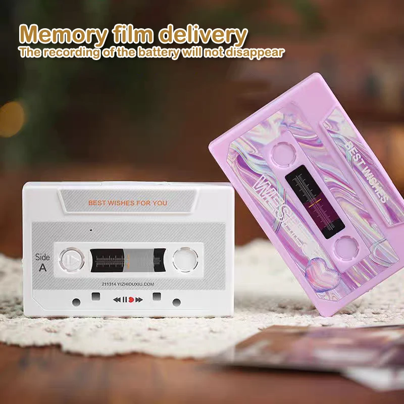 بطاقة موسيقية قابلة للتسجيل بنفسك، تسجيل 300 ثانية لأعياد الميلاد والذكرى السنوية