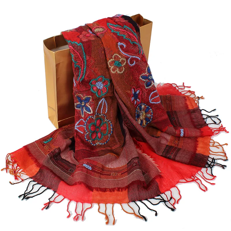 Echarpe-en-laine-brodee-a-la-main-poincon-n-sle-photographie-de-voyage-chaleur-accessoires-faion-pour-femmes-motif-floral-vegetal