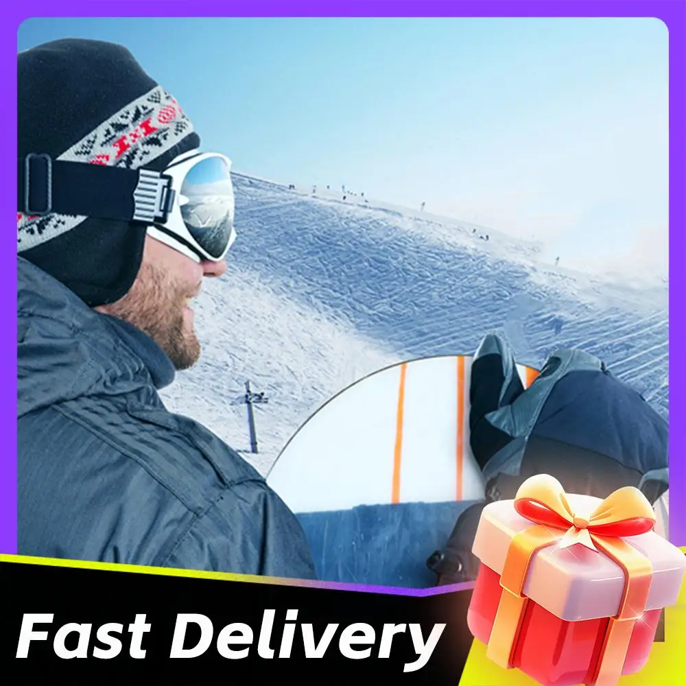 

4 Pcs Snowboard Glove Strap Anti-Lost Glove Wrist Strap Glove Safety Strap for Camping Skiing Outdoor Activities