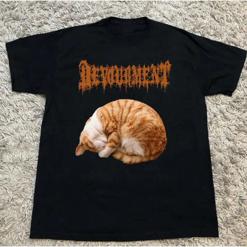 

Редкая черная футболка с забавным котом Am647, все цвета, S 5Xl