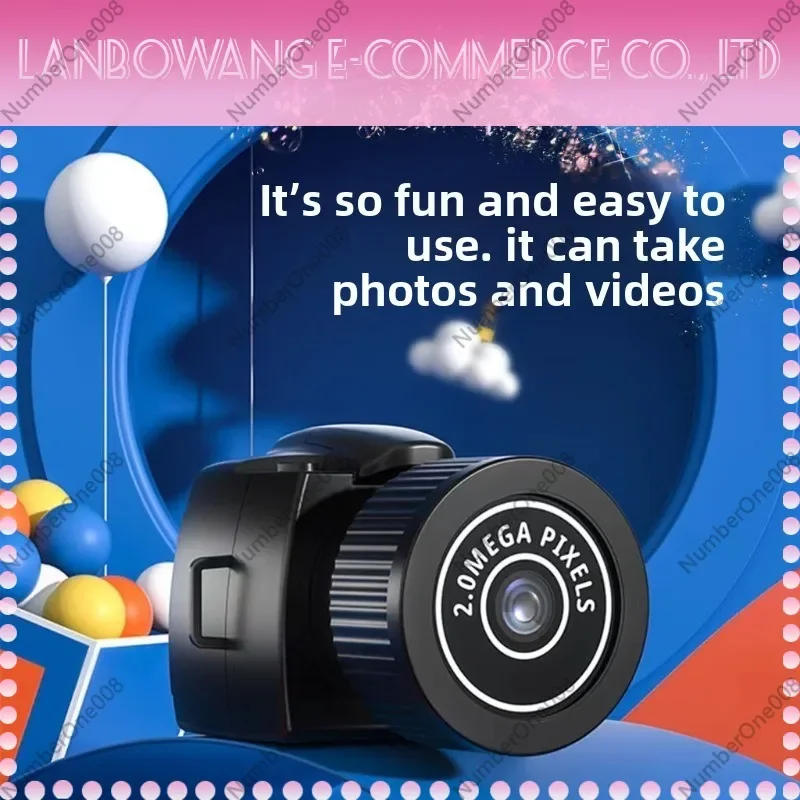 Portable Outdoor Sports Video Recorder, Mini Action Camera for Outdoor Activities
