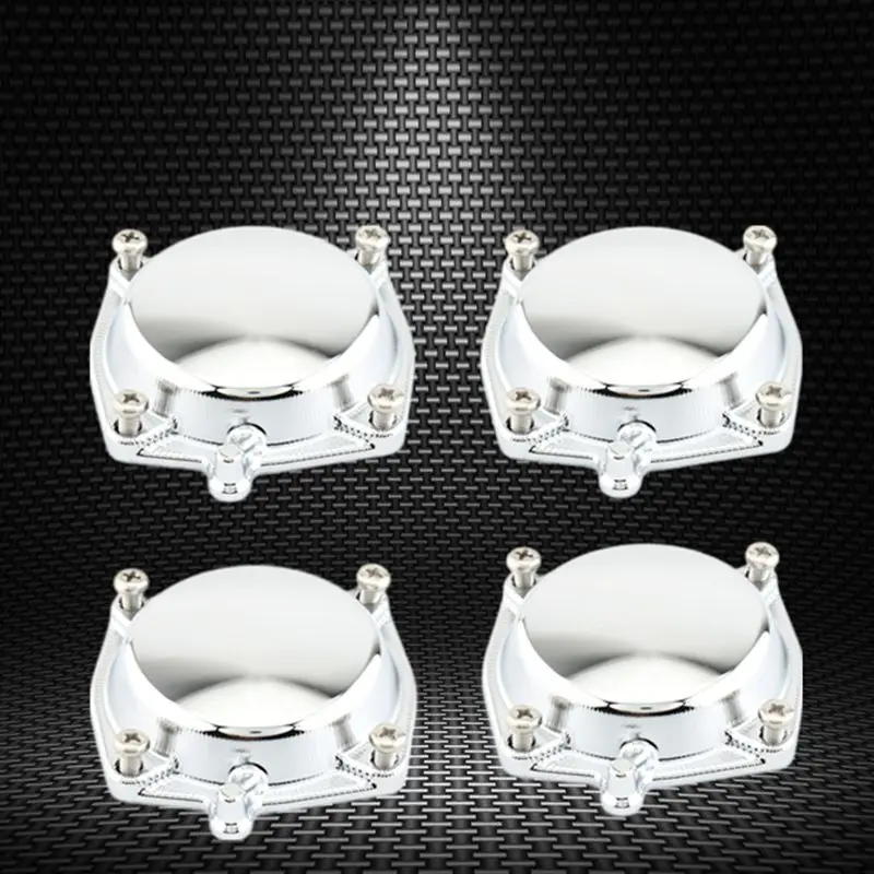 For YAMAHA VMAX V-MAX V MAX 1200 1988-2007 Motorcycle Accessories 4 PCS Carburetor Top Cap Slide Valve Diaphragm Covers