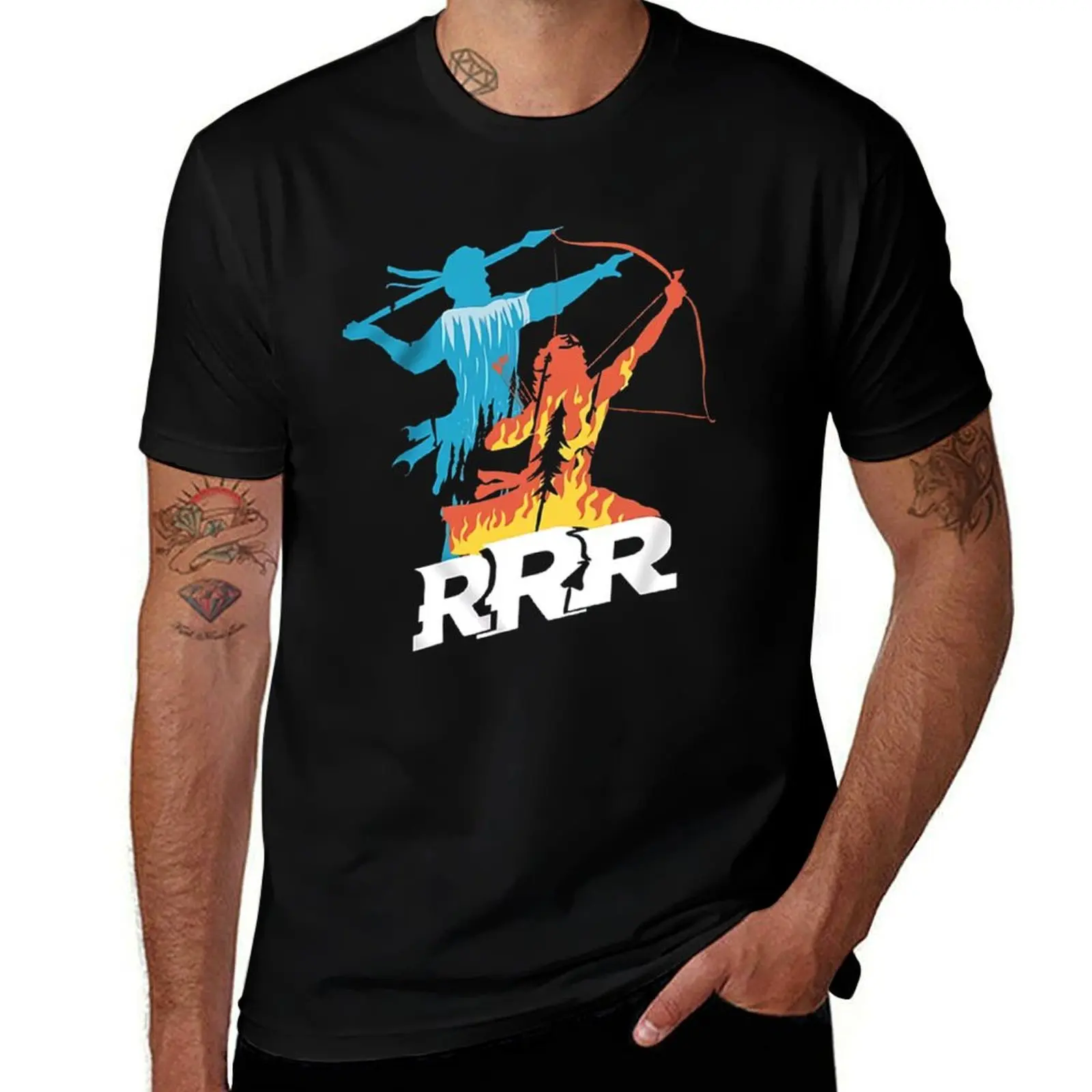

RRR a RRR a RRR T-Shirt t shirts for man graphic tees black cotton t-shirt plain for man package man t shirt luxury T-Shirt