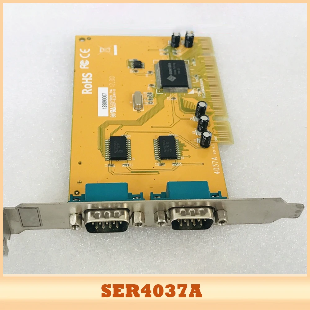 SER4037A For SUNIX PCI to 2-port RS232 Serial Port Card Communication Card