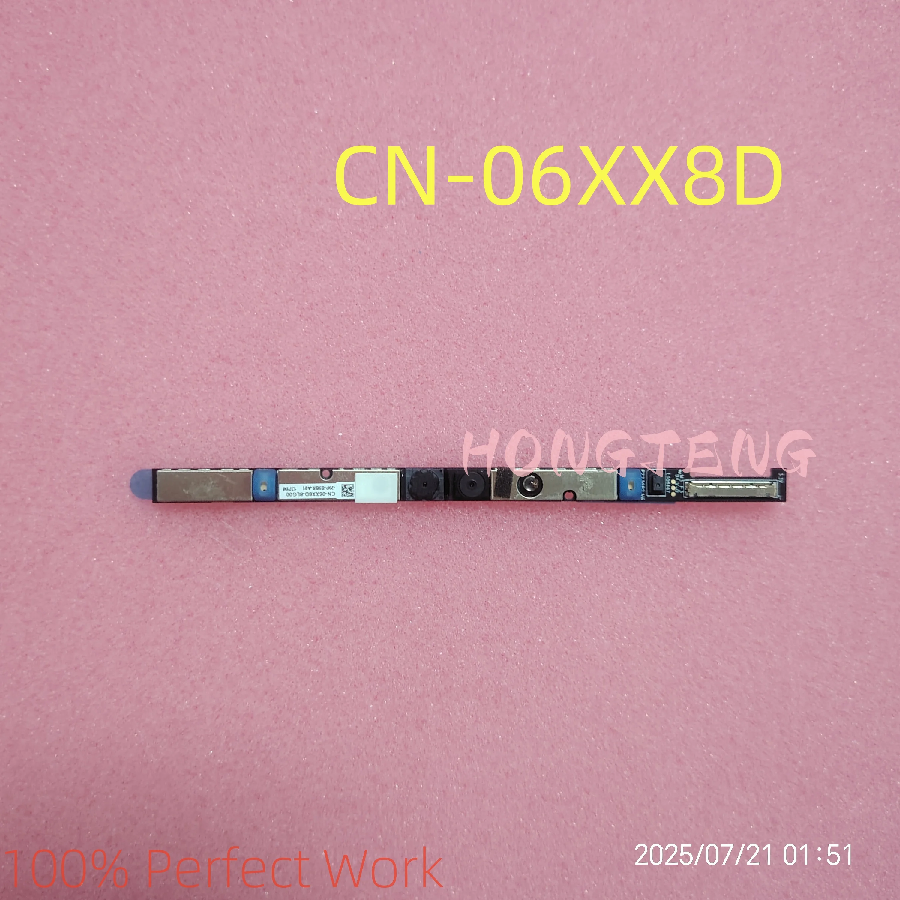 

Genuine 06XX8D FOR DELL Latitude 7420 Silver Laptop Webcam Module Camera CN-06XX8D 6XX8D Tested Fast Shipping