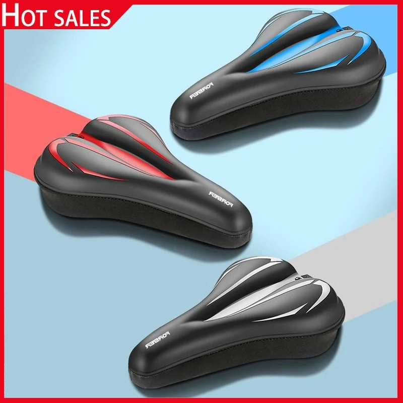 

Велосипедное седло, удобное и мягкое, легкое, противоскользящее и амортизирующее, чехол на сиденье горного велосипеда, аксессуары для велосипеда