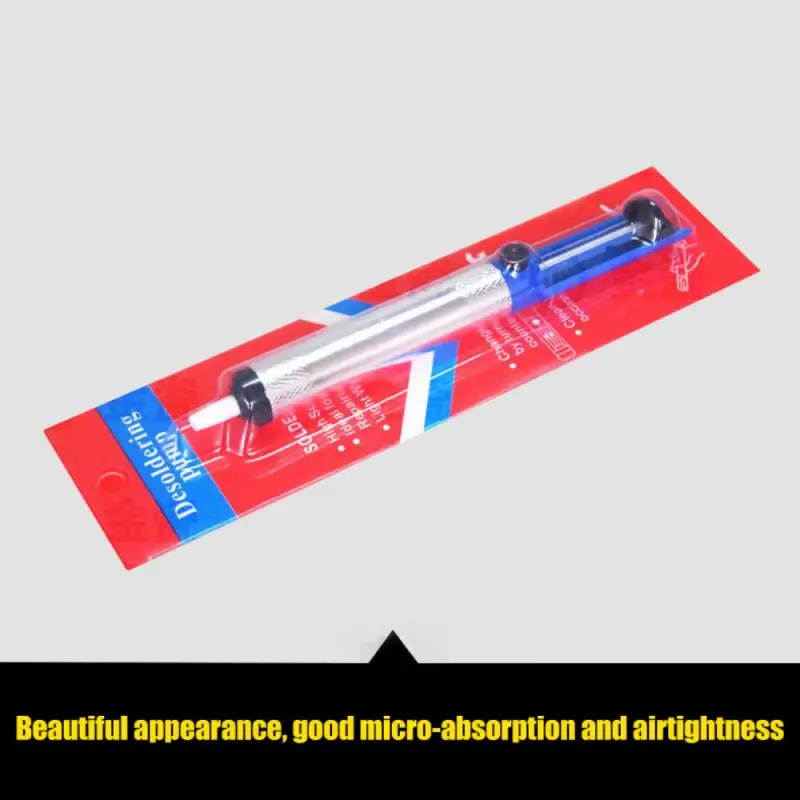 Aluminum Metal Desoldering Pump Suction Tin Gun Soldering Sucker Pen Removal Vacuum Soldering Iron Desolder Hand Welding Tools