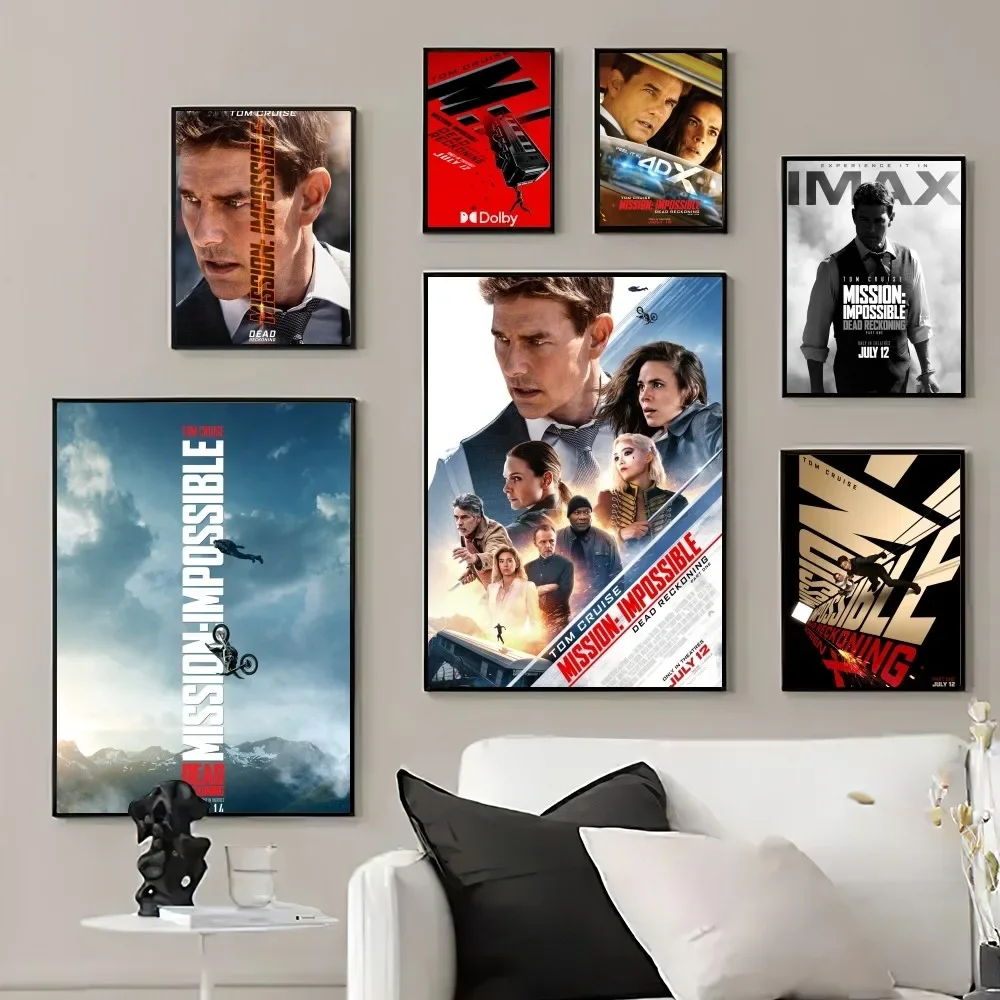 Mission Impossible  Dead Reckoning  Poster Prints Wall Pictures Living Room Home Decoration Small