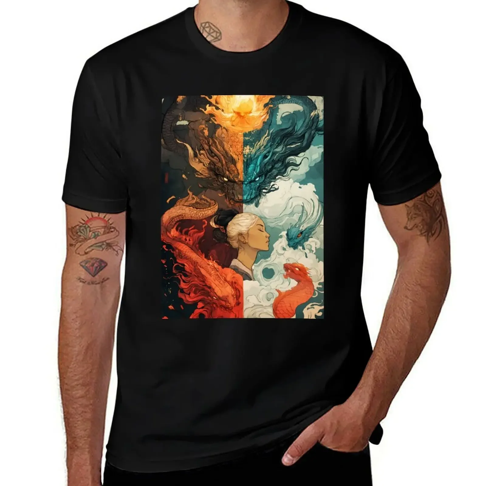 

Natural Aesthetics Light and Texture T-Shirt graphic tee shirt man t shirt plus sizes big and tall t shirts for men