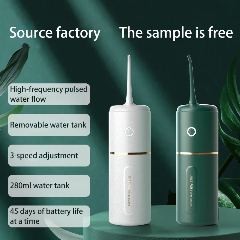 

USB Electric Oral Irrigator Portable Dental Water Flosser Rechargeable Water Jet Floss Tooth Pick Multiple Modes