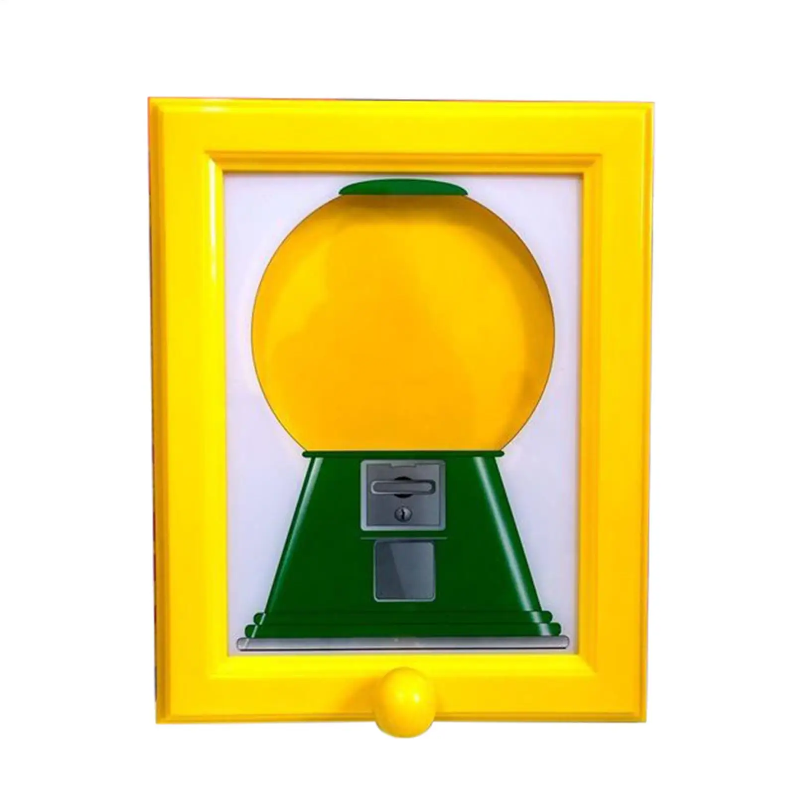 Candy Dispenser Picture Frame Creative Rotating Dust-proof Moisture-proof Hanging Handy Snack Candy Frame Wall Photo Frame