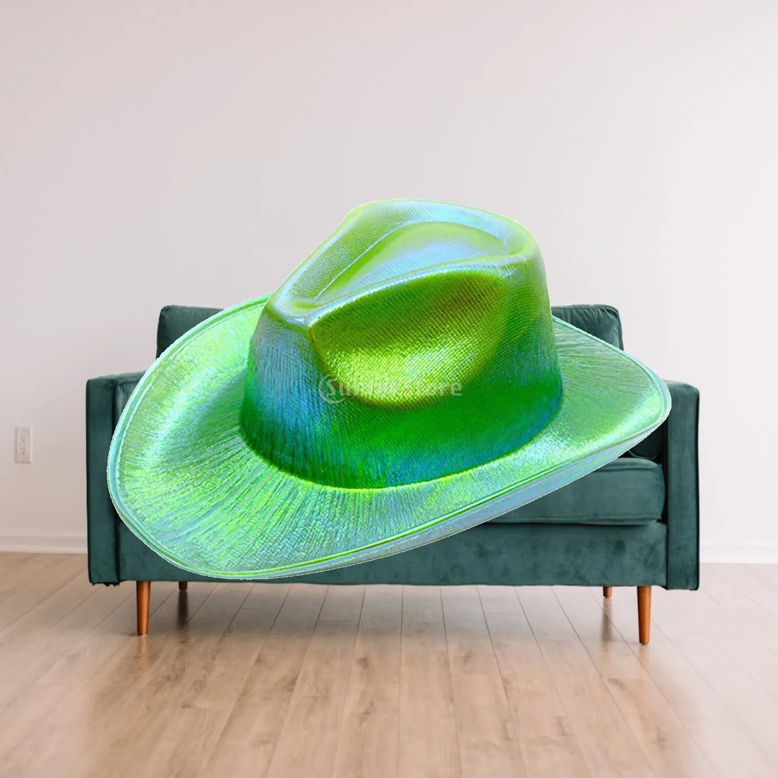 Cowboy Party Hat Shiny Space Cowboy Hat for Women Theme Party Costume Party