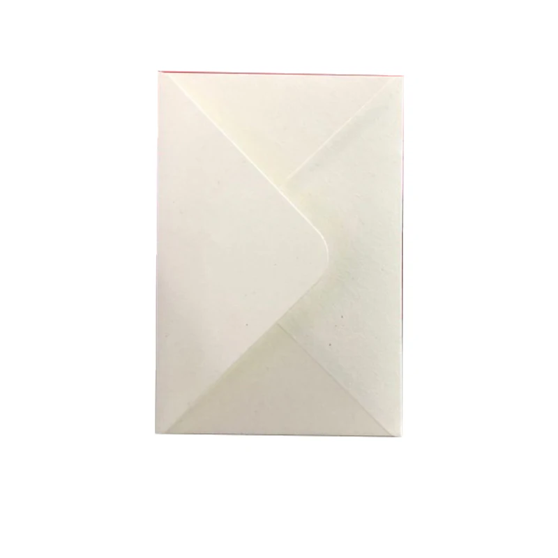 50pcs/lot White Envelope Small Business Supplies Stationery Envelopes for Wedding High-grade 250g Paper Invitations Postcards