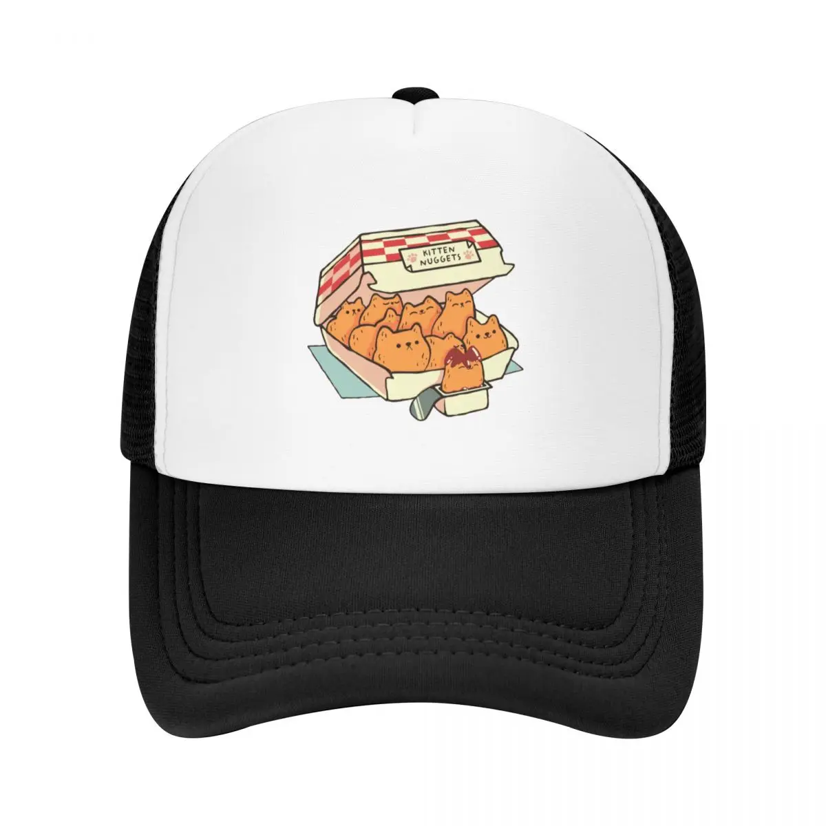 Kitten Nuggets Fast Food Cat by Tobe Fonseca Baseball Cap Gentleman Hat Sports Cap Sunhat Visor Men's Hats Women's