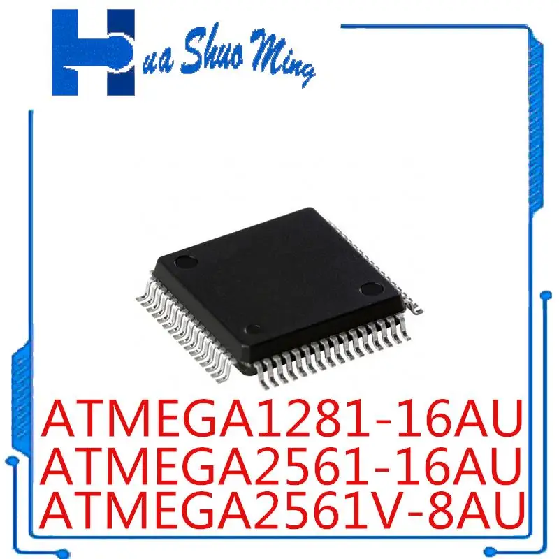 

2PCS/LOT ATMEGA1281-16AU ATMEGA2561-16AU ATMEGA2561V-8AU