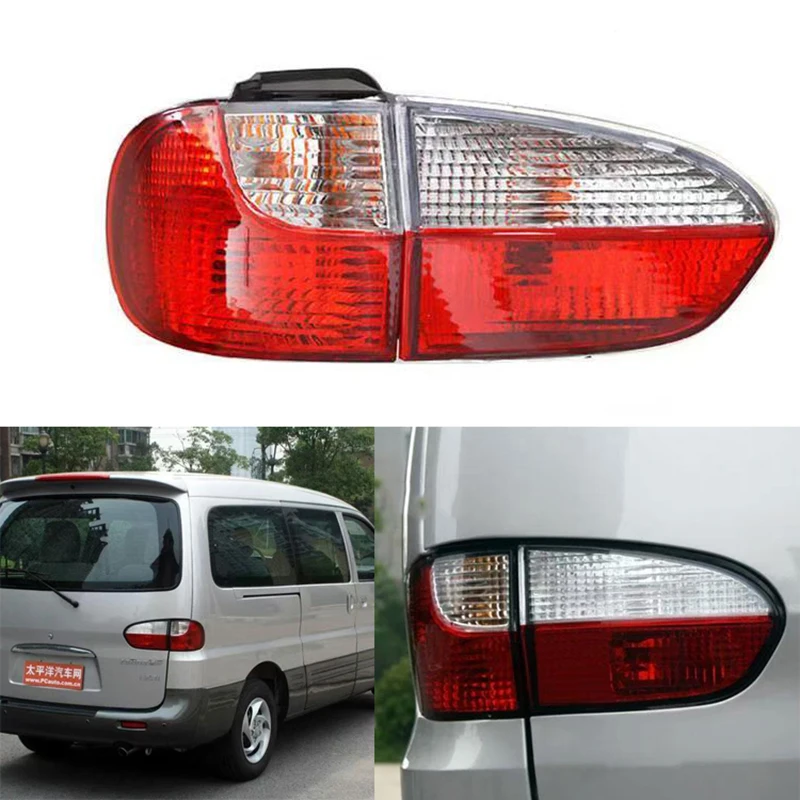 

Автомобильные аксессуары для Hyundai SVX Starex H1 2000 2001 2002 2003, задний бампер, задний фонарь, стоп-сигнал, задний фонарь, внешняя часть