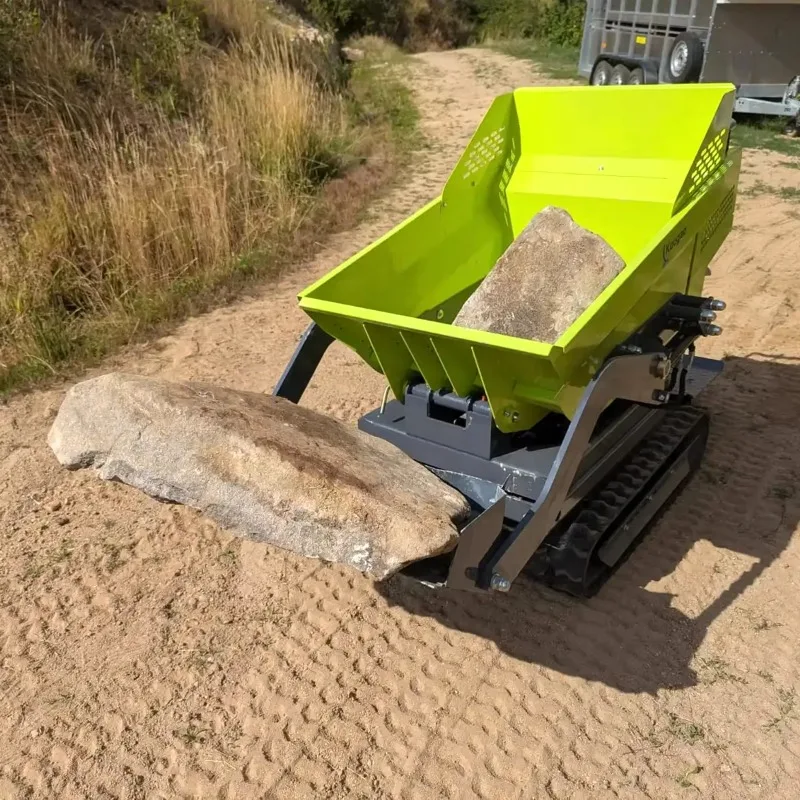 

Dump Truck Mini Crawler Dumper Crawler Dumper Mini Transporter Farm Construction Small Track Dumper Truck for Sale