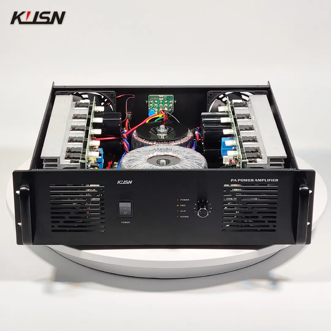 

Усилитель мощности 1500 Вт, панель из алюминиевого сплава 3U, усилитель мощности класса звука AB, профессиональная аудиосистема PA