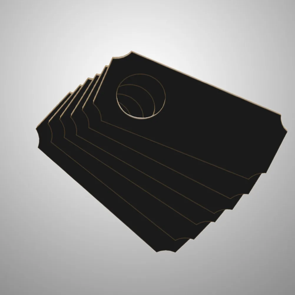 

Набор из 6 мини-досок-подвесок на дверные ручки, многоразовые таблички-доски для детских комнат, шкафов, спален, для сообщений