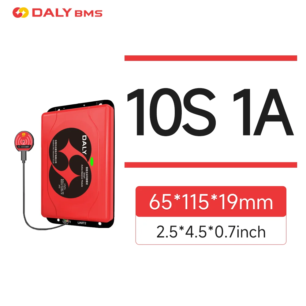 hibms Daly Active Balancer 4S LifePo4 Balancer LTO 6S Li-Ion Balance Board 3S 4S 7S 8S 24V 10S Batterie Equalizer 3,2V 3,7V 100A BMS 5
