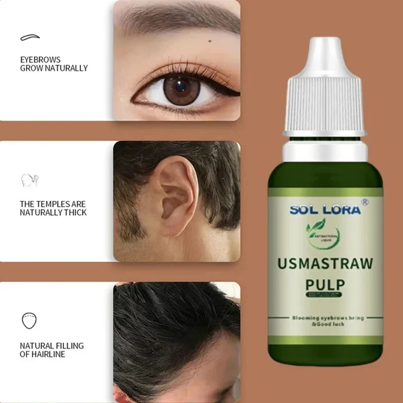 Eyebrow Eyelash Hair Growth Solution Rapidly Grows Eyebrows Provides Rich Nutritional Elements Promotes Growth Of Hair Follicles