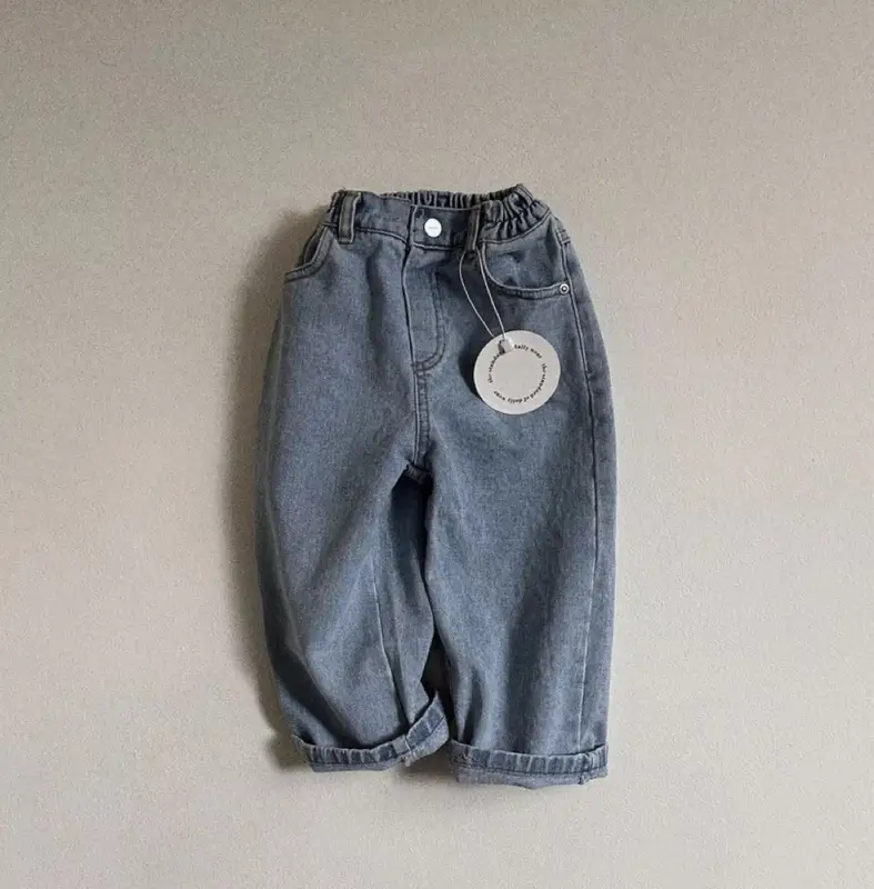 2026 Spring New Baby Denim Trousers Infant Girl Versatile Casual Pants Toddler Boy Fashion Jeans Kids Solid Loose Harem Pants - Image 6