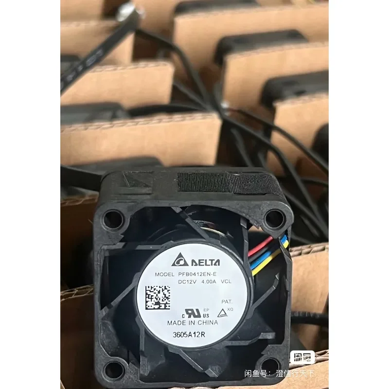 for Delta PFB0412 4028 12V 4A 4CM Fan Ultra High Air Volume Large Cooling Blower