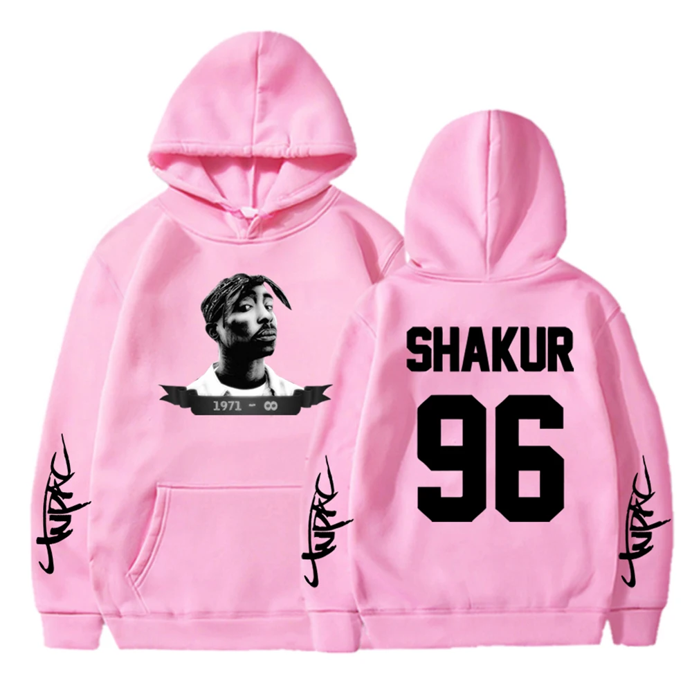 2Pac Hoodie Hip Hop Pullover Hip Hop Hoodie Women\'s Top Boys\' Coat Rap Long Sleeve 2023 Men\'s Clothing Rap Pattern New Hoodie