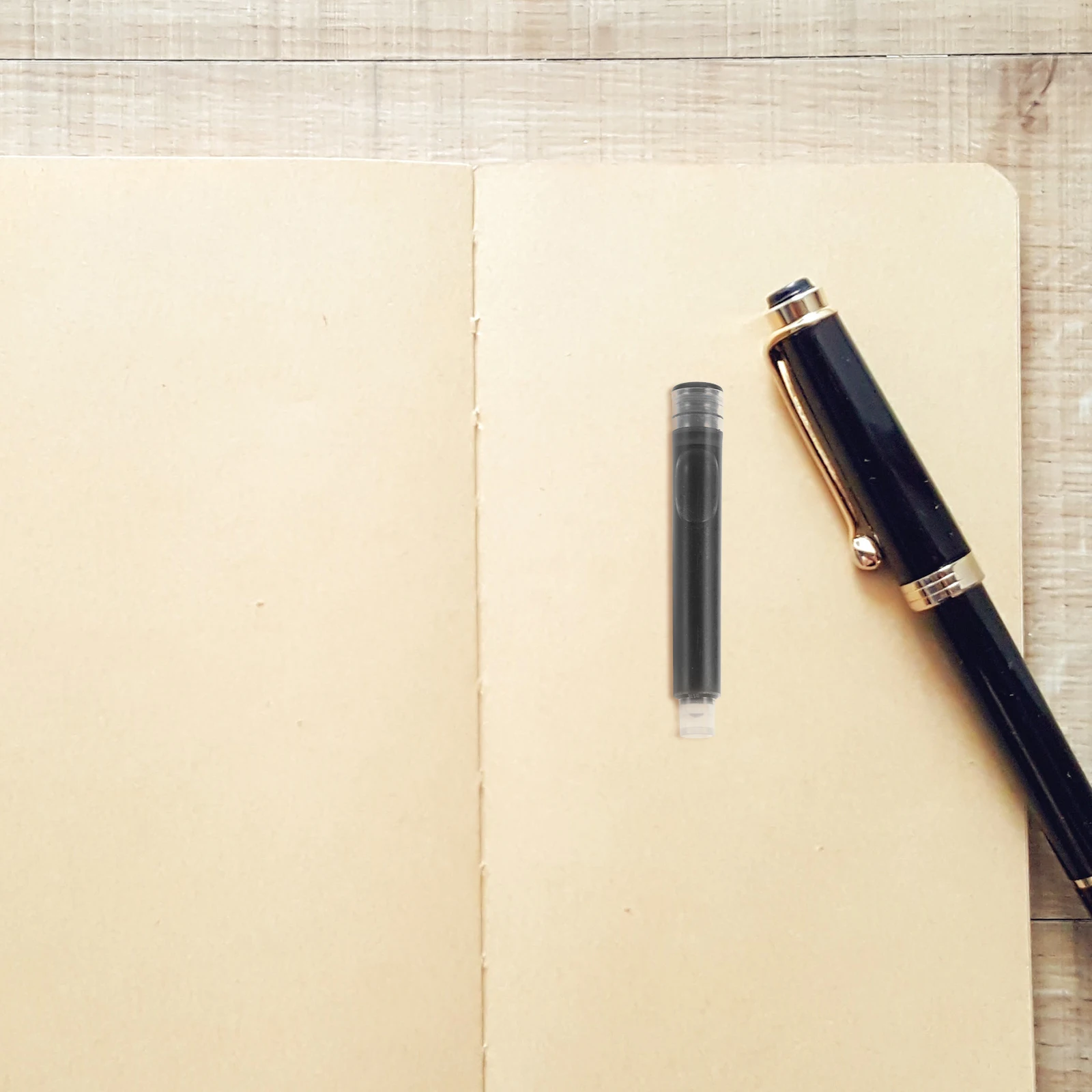 100 Pcs Ink Bag Pen Accessories Blue Fountain Black Refills Replacement Sac for Pens Student Use