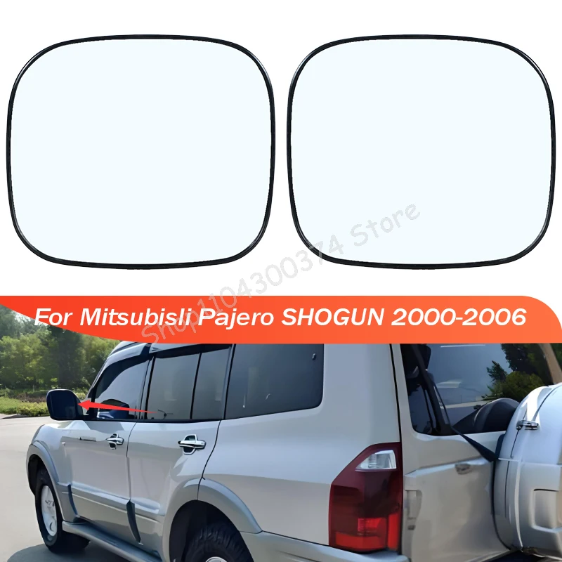 

Side Rearview Mirror With Heated For Mitsubishi Pajero SHOGUN 2000 2001 2002 2003 2004 2005 2006 V73 V75 V77 Auto Accessories