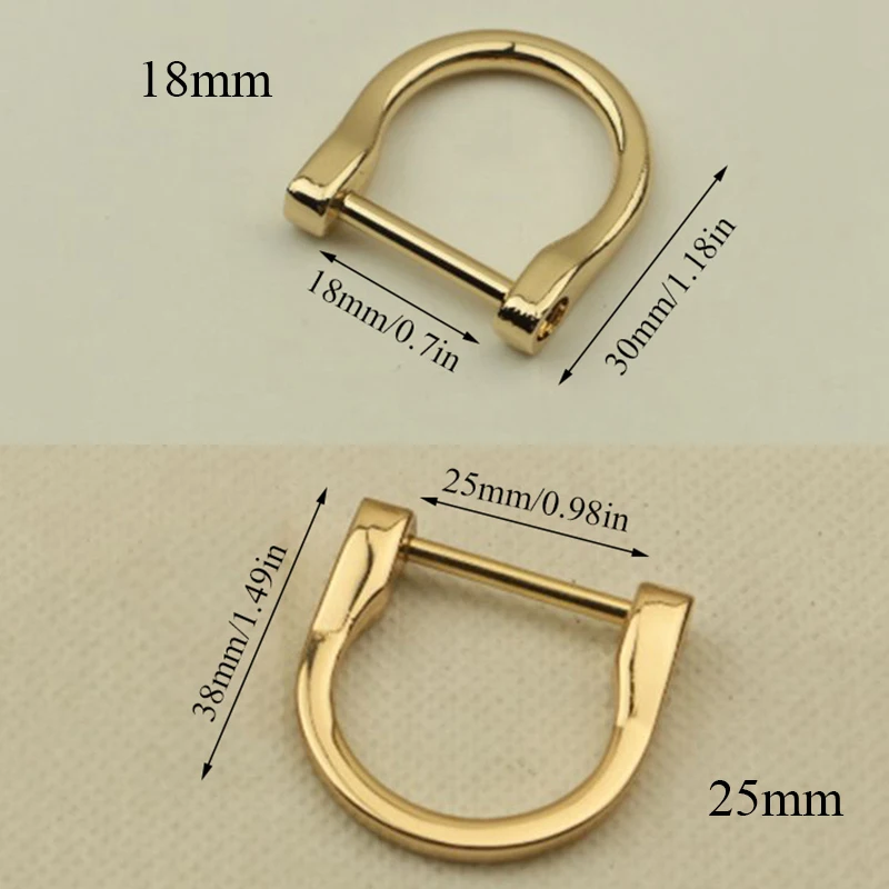 1pc Metal Bag Side Anchor Gusset Hanger Clamps Bag Side Edge Anchor Link Hardware With D Rings For Small Bag Purse Detachable