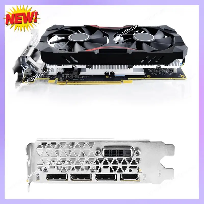 

Видеокарта T24C RX580 GDDR5 8 ГБ, 256 бит DVI + HD + DP PCI E 3.0 X16 4096X2160 Видеокарта