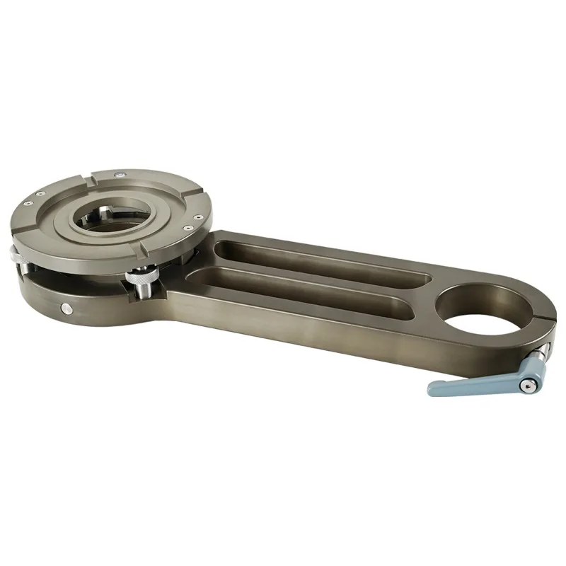 

10" Off-Set Euro to Mitchell 4 Way Camera Adapter for Photography Film Equipment