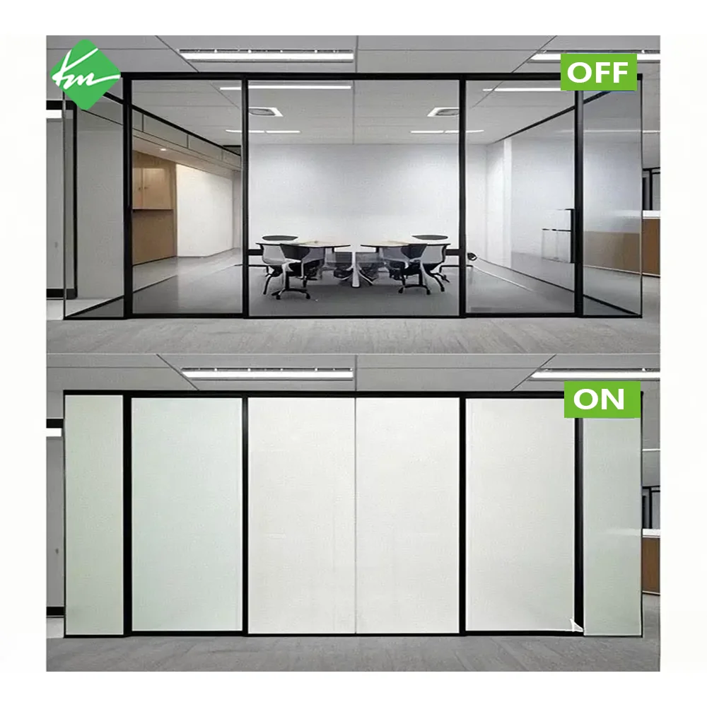 AIROW PNLC Electric Reverse PDLC Smart Film, Switchable Privacy PNLC Smart Film for Home Glass