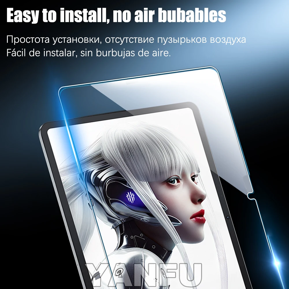 2Pcs Tempered Glass Screen Protector For Redmagic Astra gaming tablet Nova red magic astra accessories Film