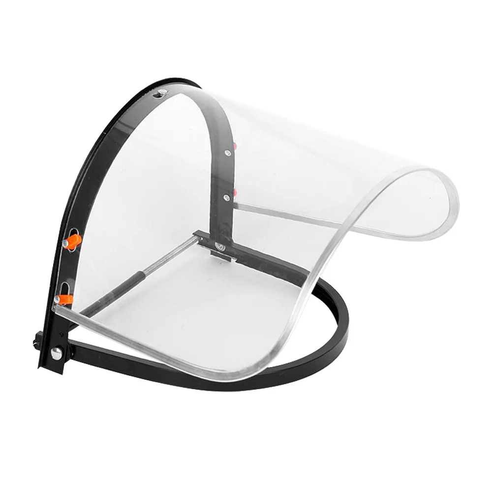 

Anti-Splash Visor Transparent Facial Shield For Hard Hat Polishing Grinding Cutting Protection Welding Visor Safety