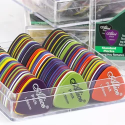 1 Box Gitarren Picks Akustik E-Bass Mediator Gitarre Zubehör Dicke 0,58-1,5mm Gitarren Pick Accesorios Guitarra