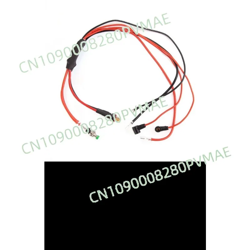 Suitable for twin-cylinder methanol engine with brush start ignition three-in-one module